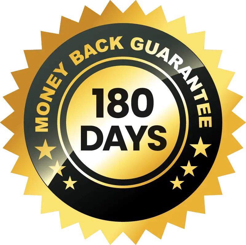 Clubhouse Fire 100% Satisfaction 180 Days Money Back Guarantee